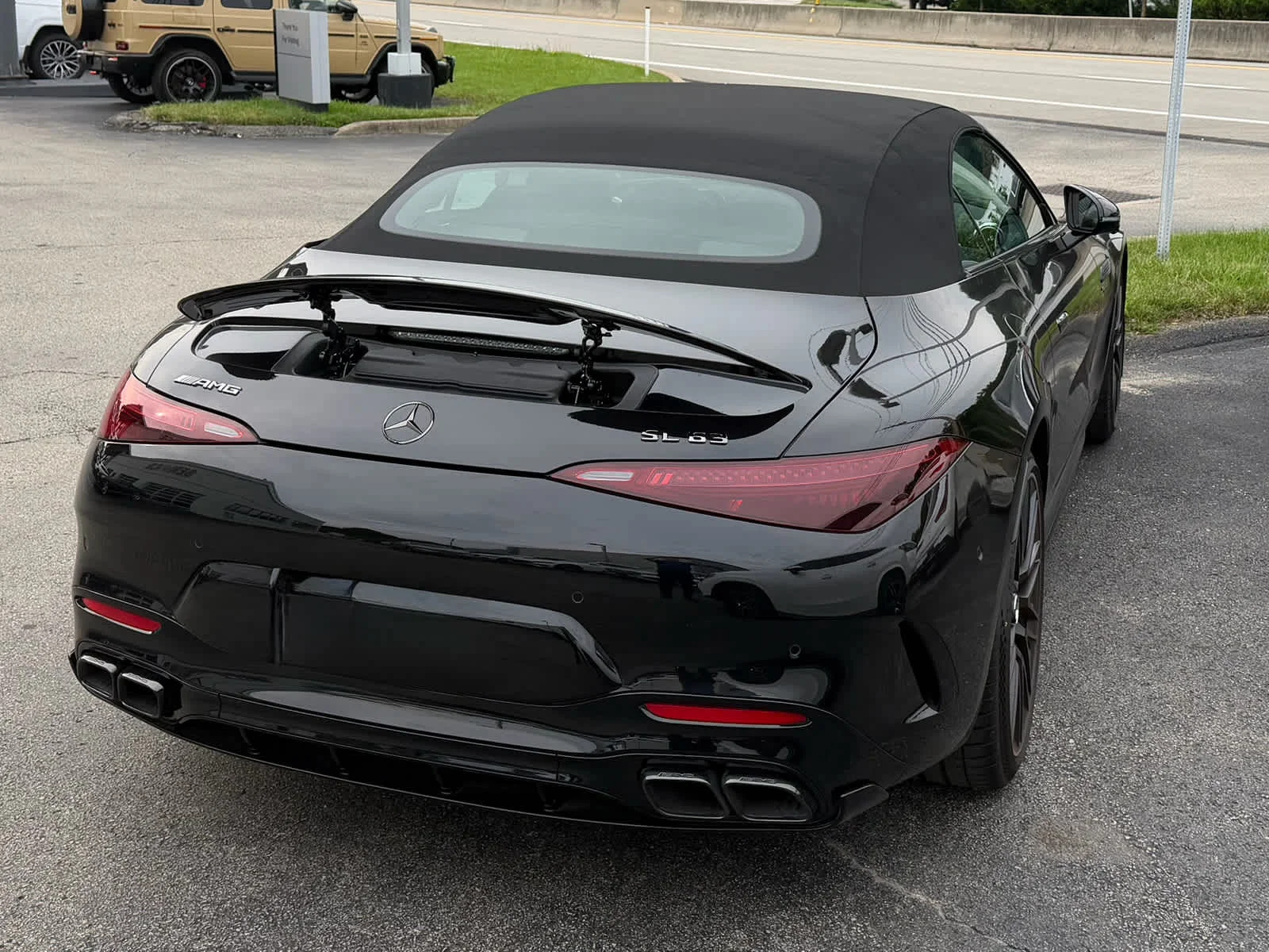 Certified Used 2022 Obsidian Black Metallic Mercedes-Benz AMG® SL 63 image 5