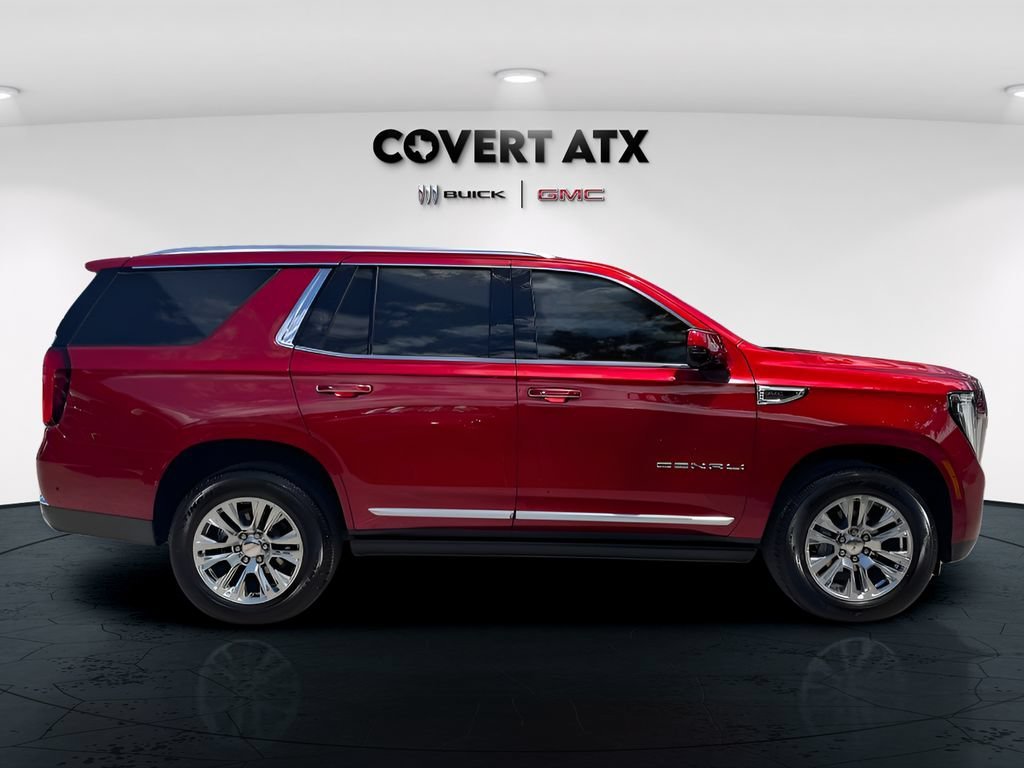 Used 2025 Volcanic Red Tintcoat GMC Denali image 7