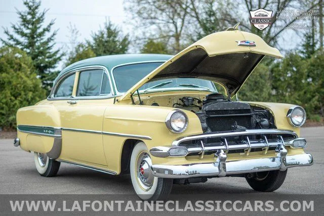 Used 1954 Yellow Chevrolet Bel Air image 36