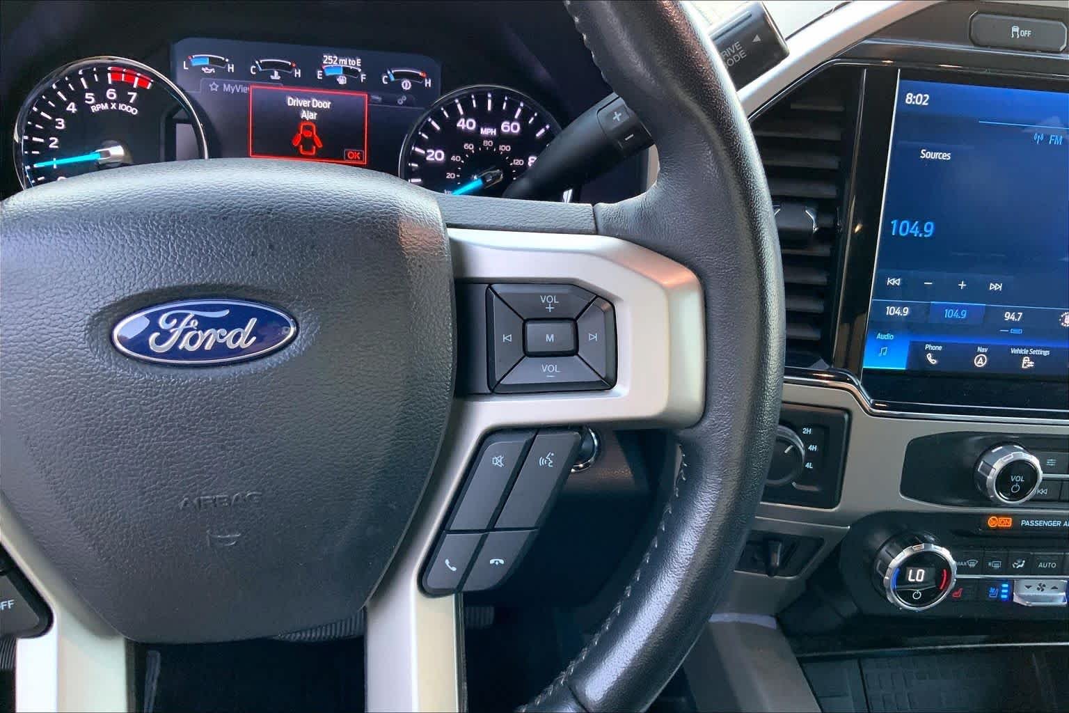Used 2022 Antimatter Blue Ford LARIAT image 22