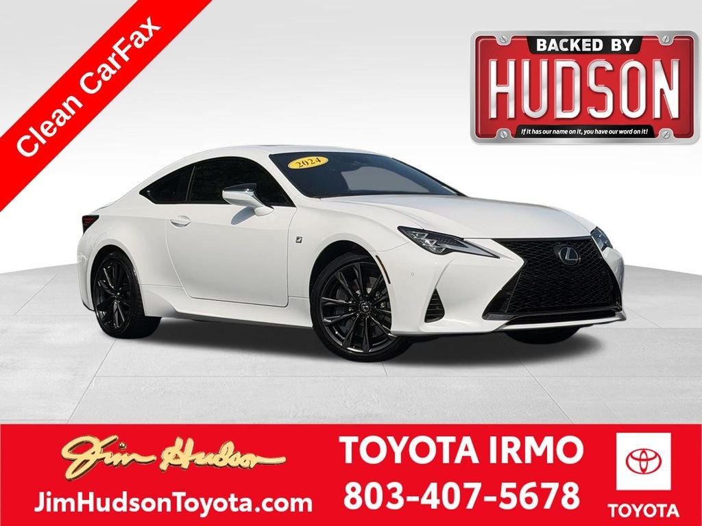 Used 2024 White Lexus 350 F Sport image 1