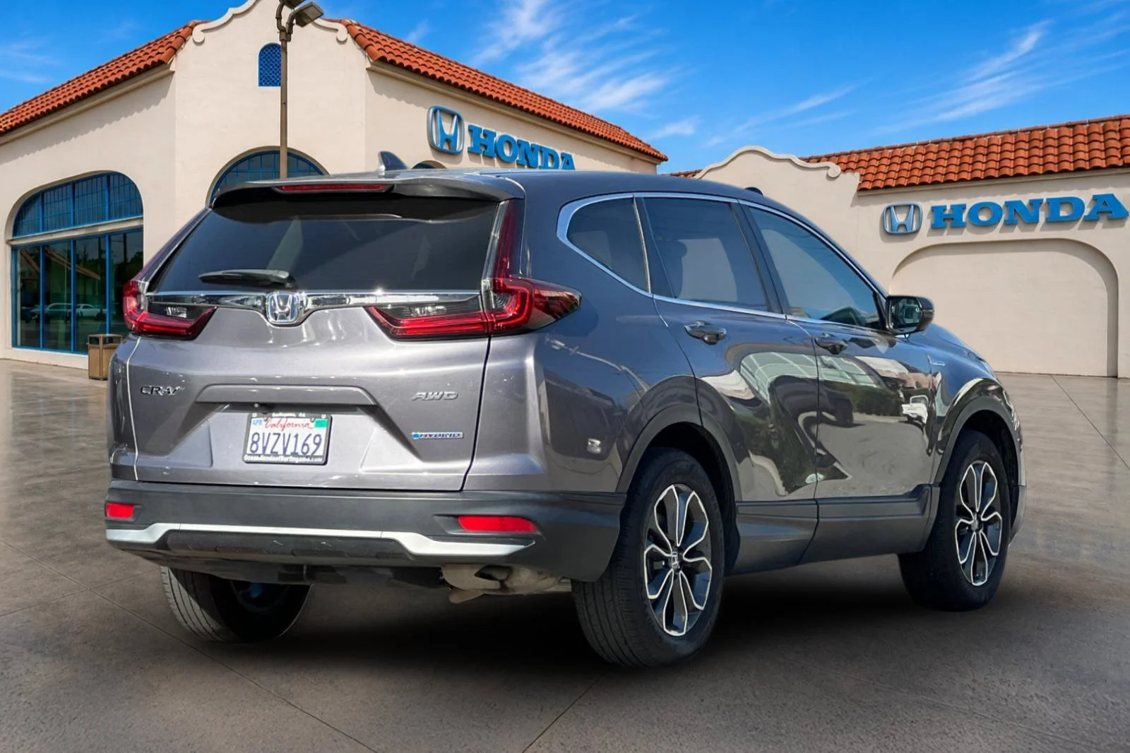 Certified Used 2021 Modern Steel Metallic Honda EX image 4