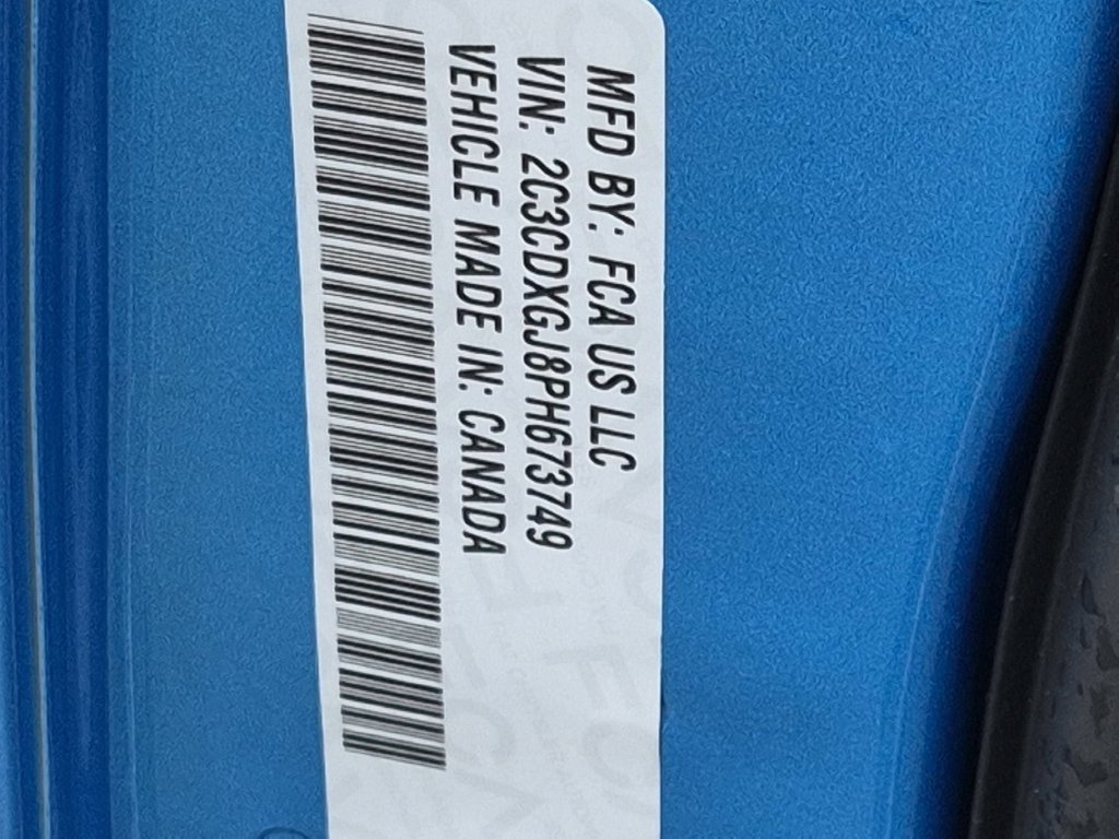 Used 2023 Blue Dodge R/T Scat Pack Widebody image 27