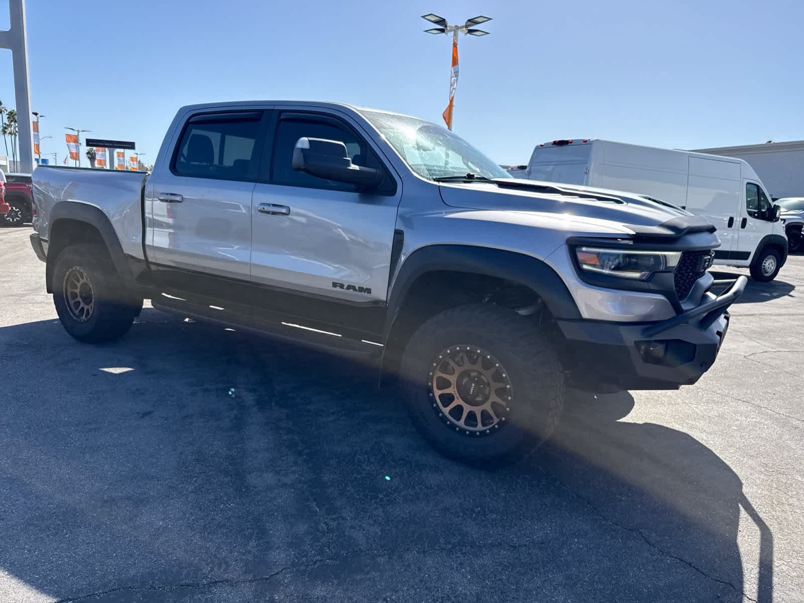 Used 2022 Billet Silver Metallic Clearcoat Ram TRX image 8