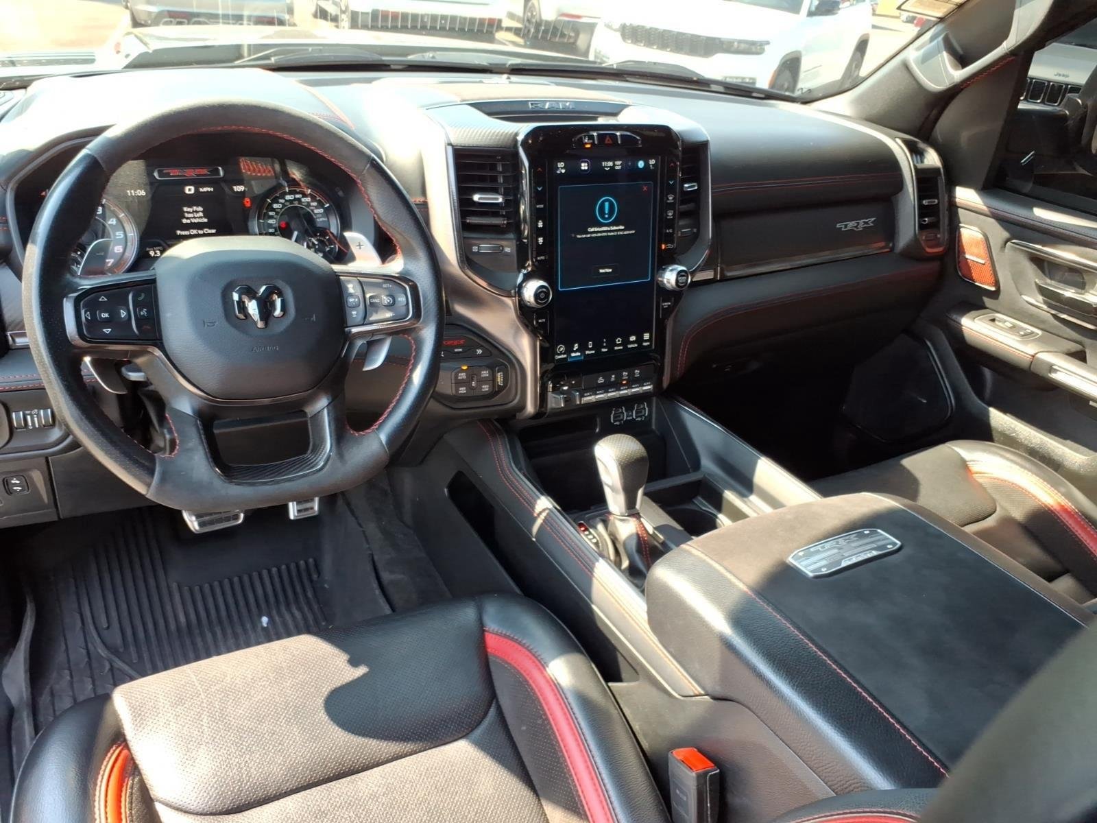 Used 2022 Diamond Black Crystal Pearlcoat Ram TRX image 22