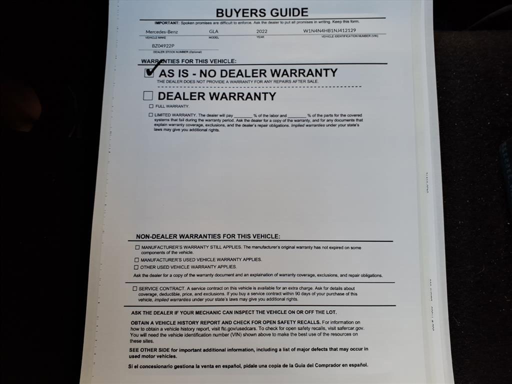 2022 Mercedes-Benz GLA GLA250 - Photo 41