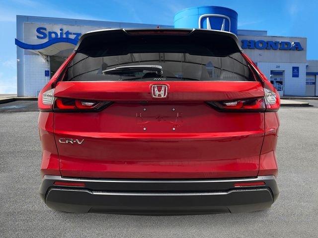 New 2026 Radiant Red Metallic Honda AWD LX image 4