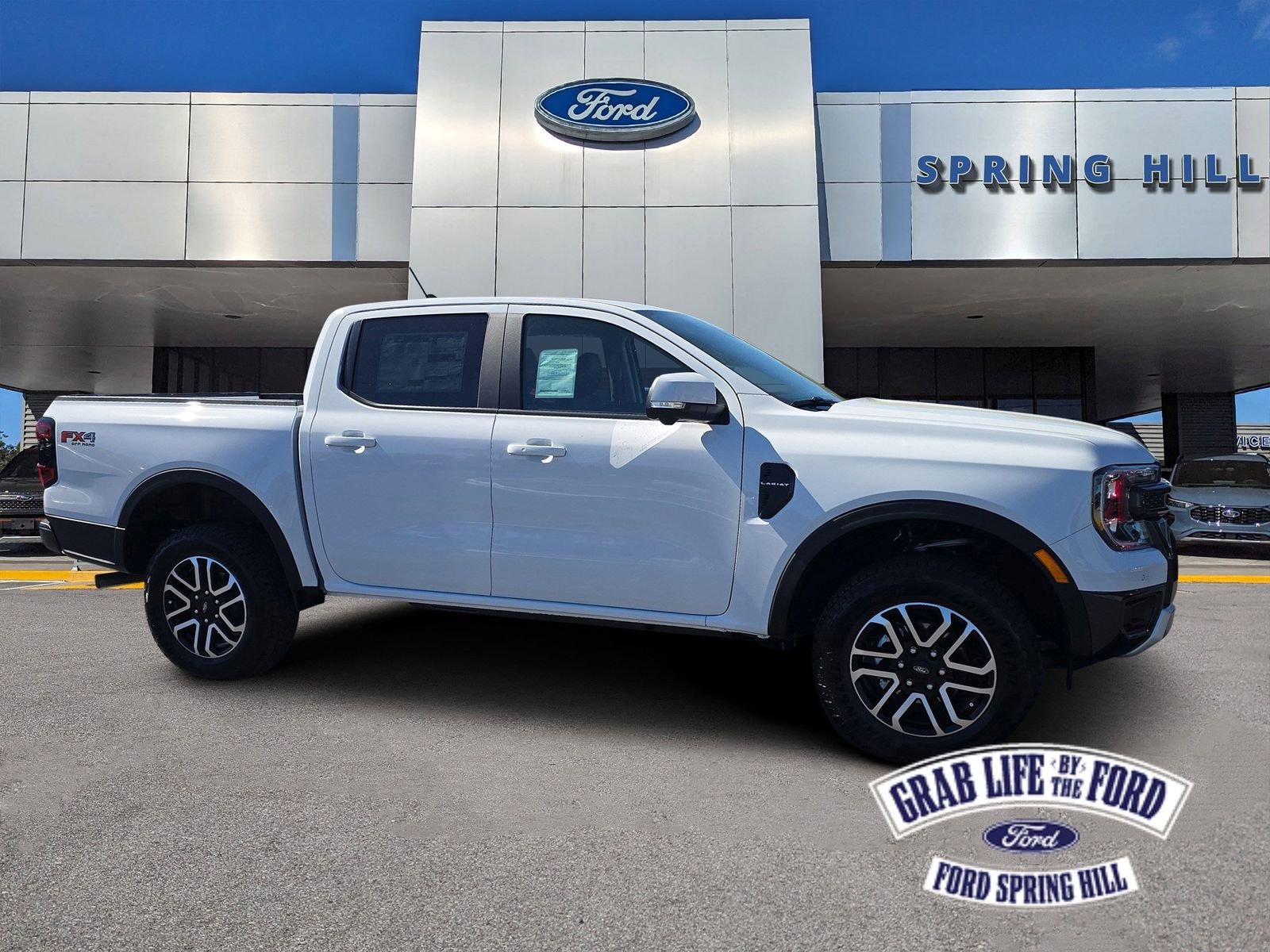 New 2025 Oxford White Ford Lariat image 1