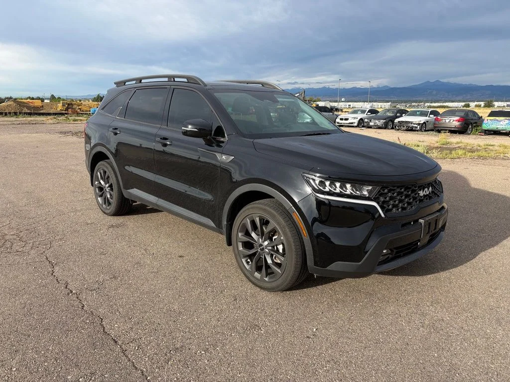 Used 2023 Ebony Black Kia X-Line EX image 3