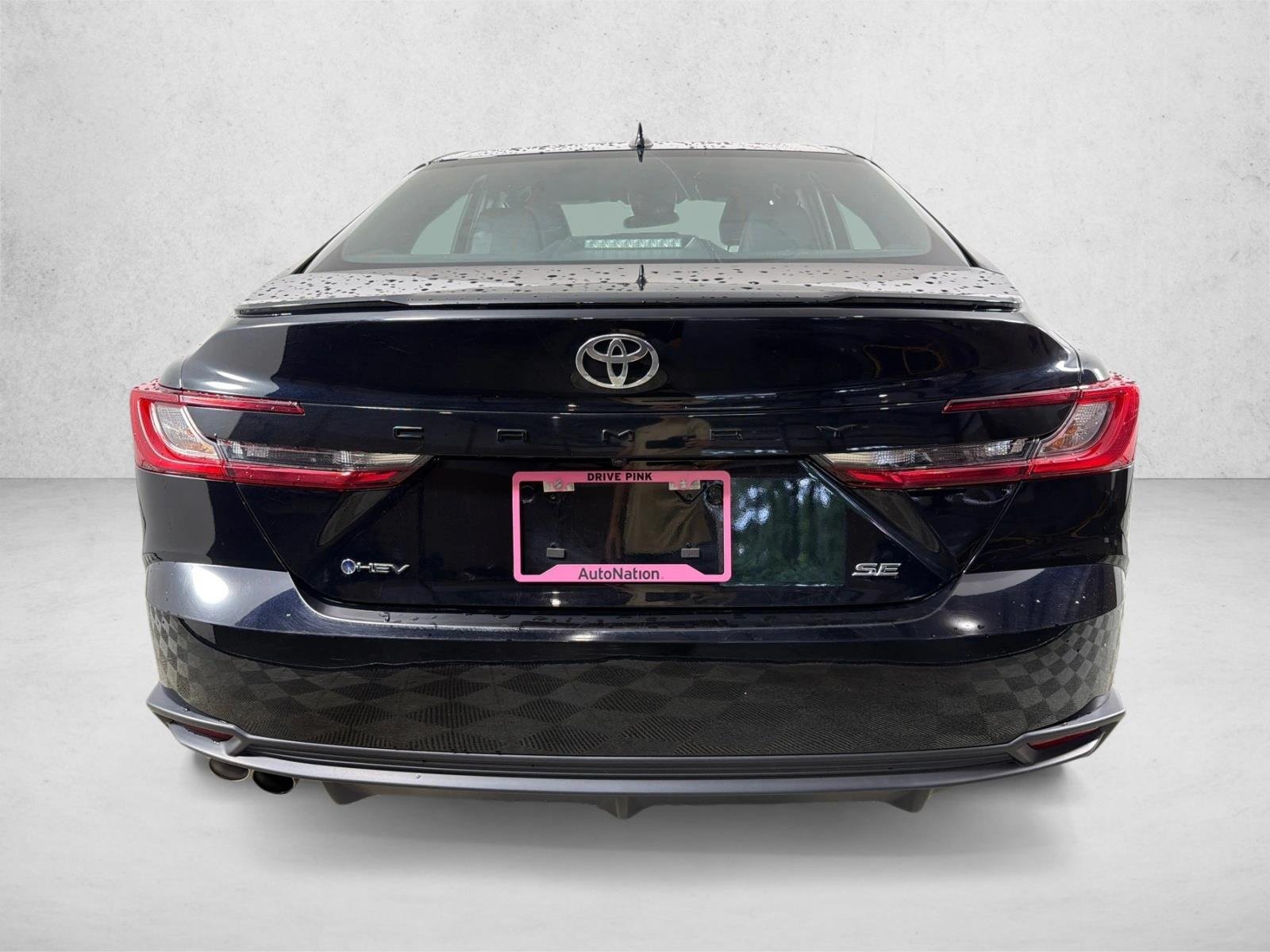 Used 2025 Midnight Black Metallic Toyota SE image 4
