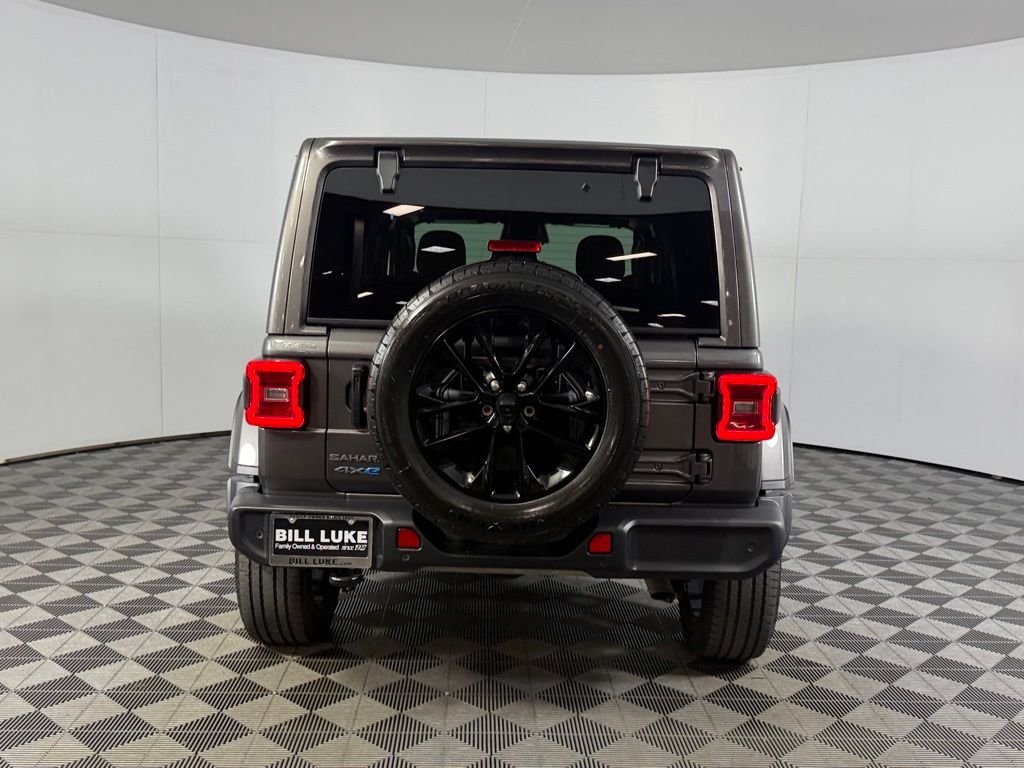 Certified Used 2025 Gray Jeep Sahara 4xe image 7