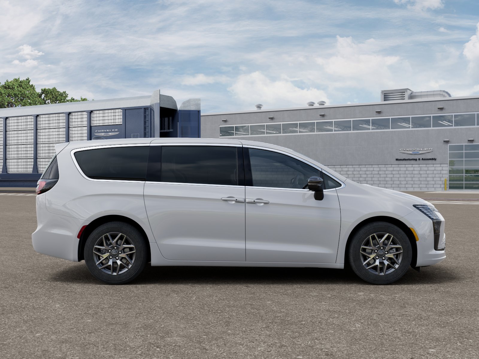 New 2027 Bright White Clear-Coat Exterior Paint Chrysler Limited image 12