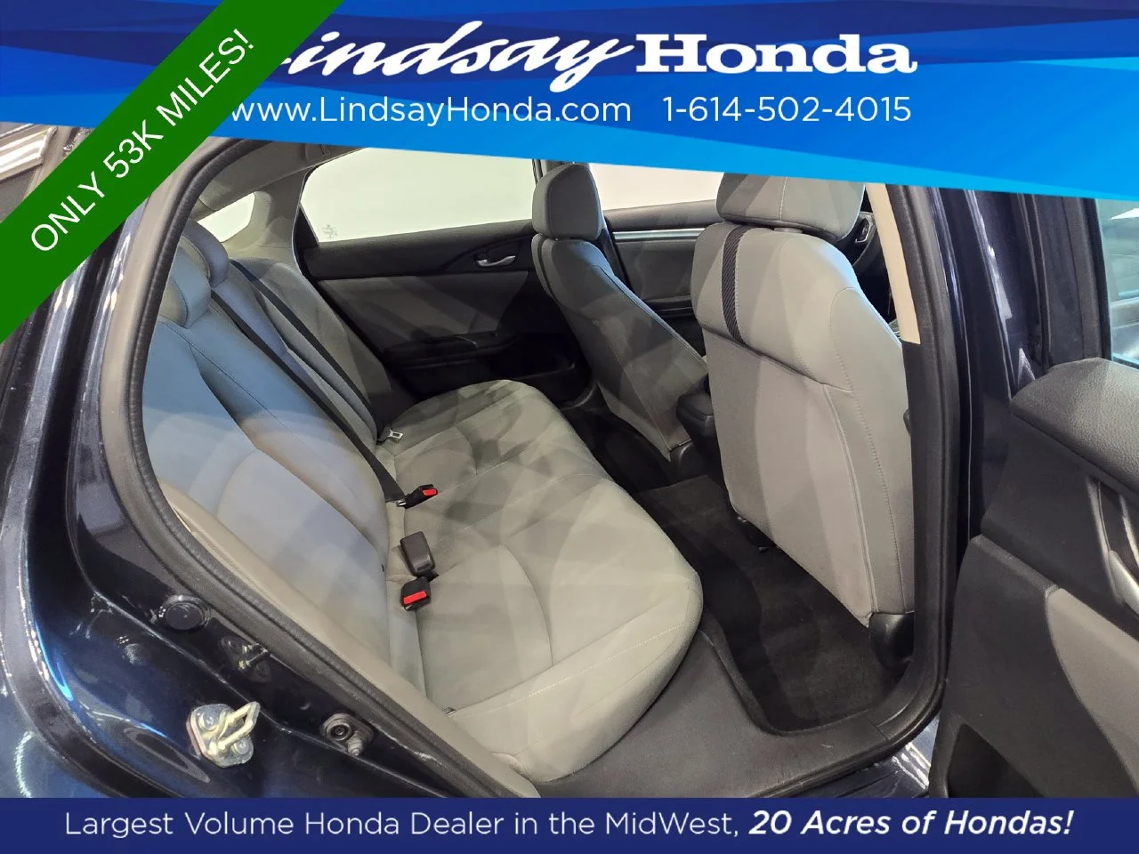 Used 2017 Cosmic Blue Metallic Honda LX image 9