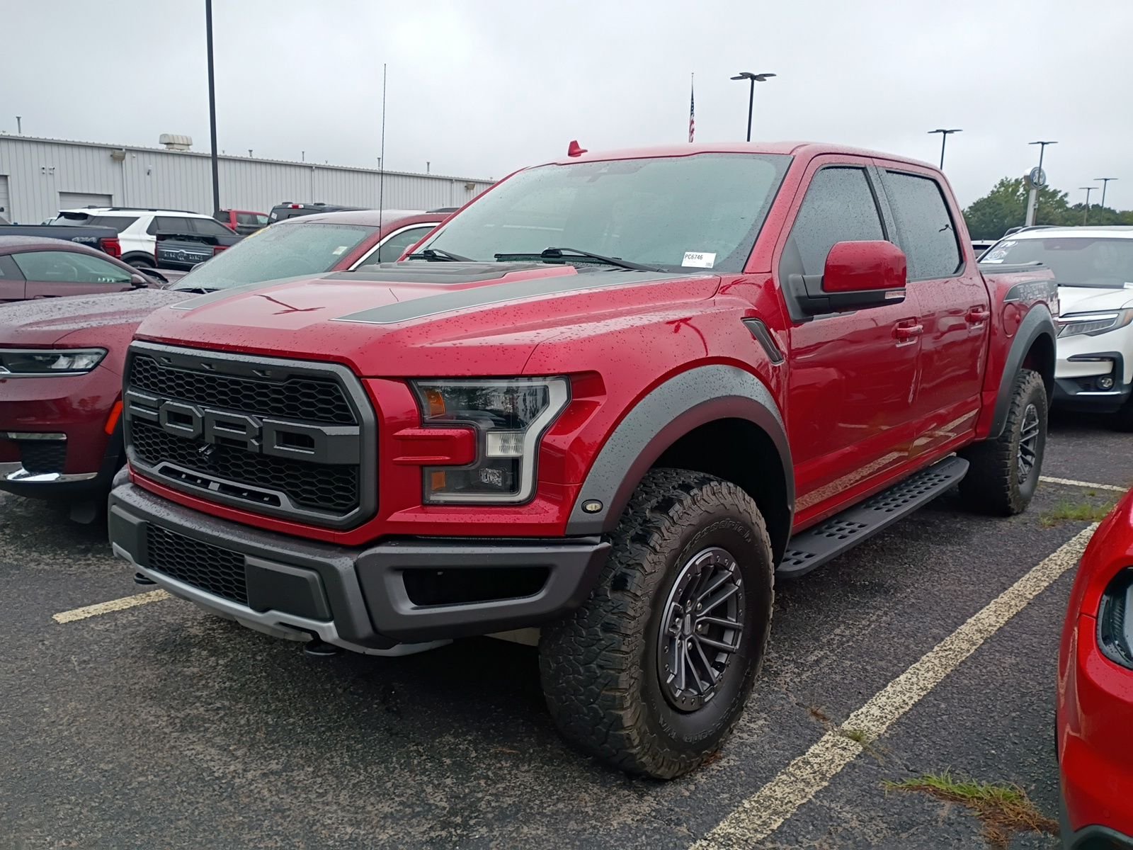 Certified Used 2020 Red Ford Raptor image 1