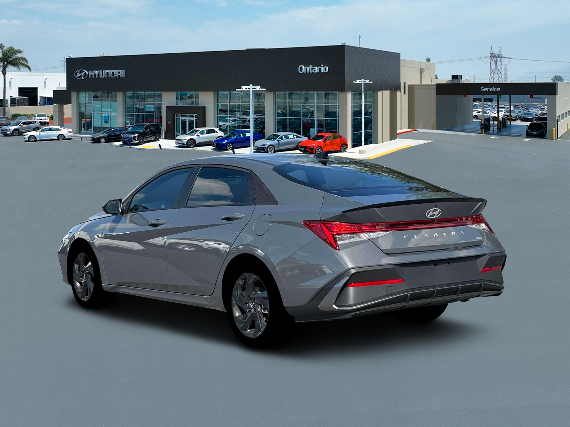 New 2026 Gray Hyundai SEL Sport image 4