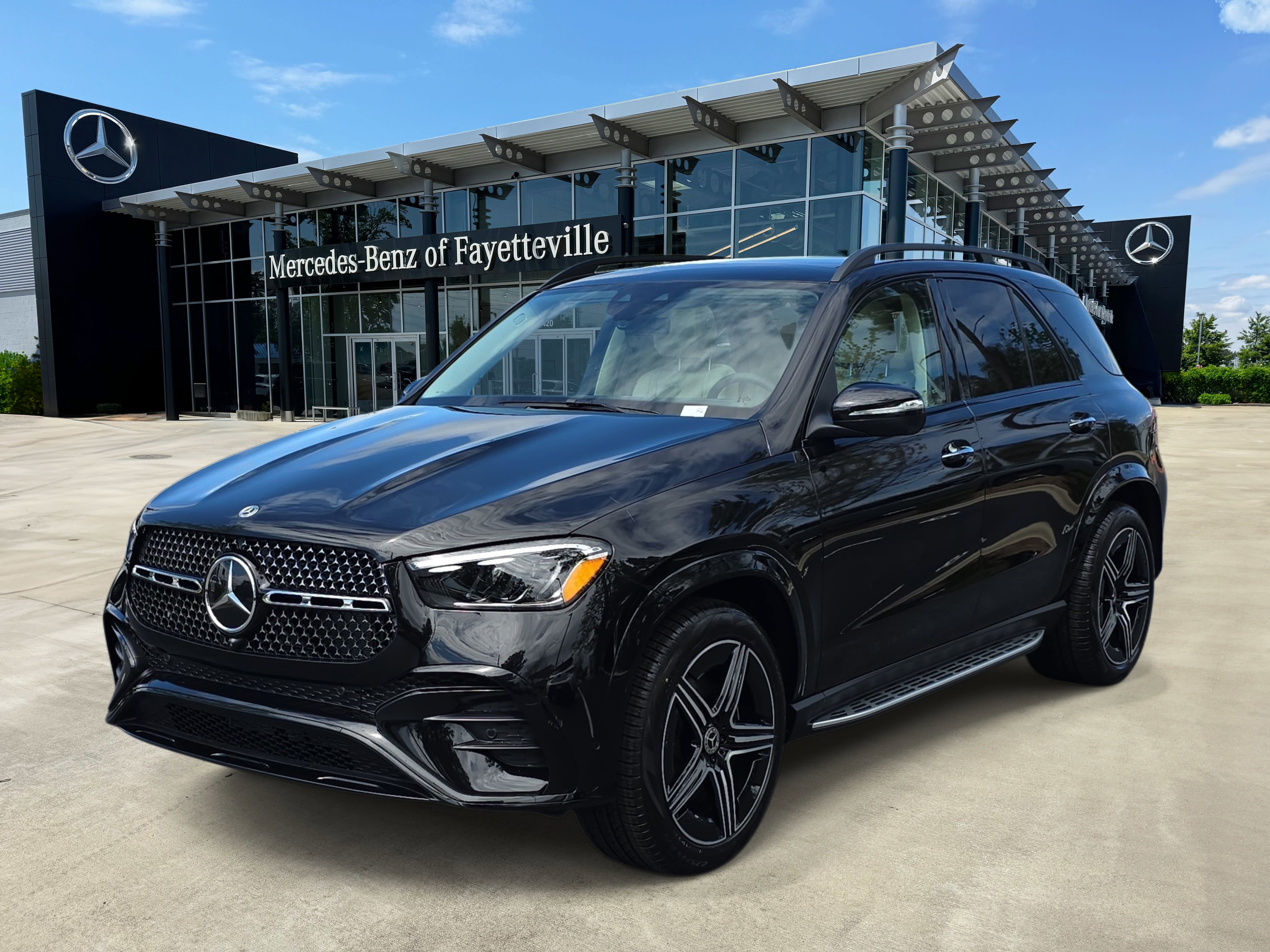 New 2026 Obsidian Black Metallic Mercedes-Benz GLE350 image 1