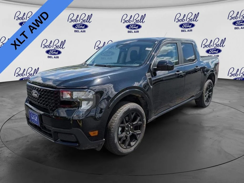 Used 2025 Shadow Black Ford XLT image 6