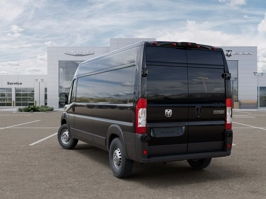 New 2026 Black Clear-Coat Exterior Paint RAM High Roof image 3