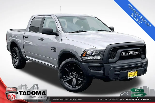 Certified Pre-Owned 2024 Ram 1500 Classic Warlock 4WD 4D Crew Cab