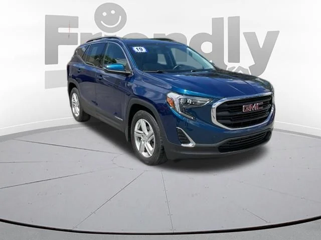 Used 2019 Blue Emerald Metallic GMC  image 13