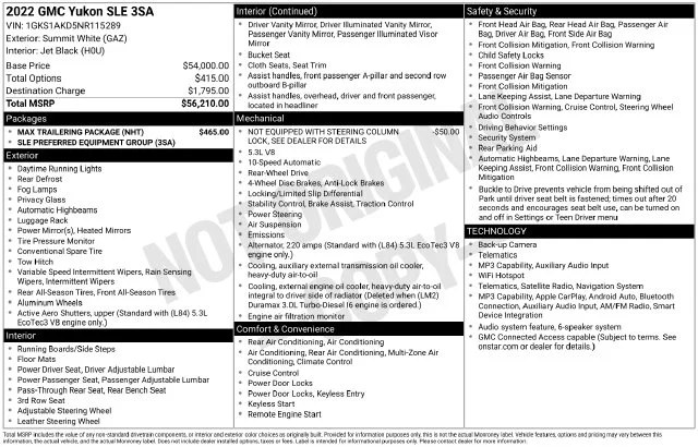 Used 2022 White GMC SLE image 11