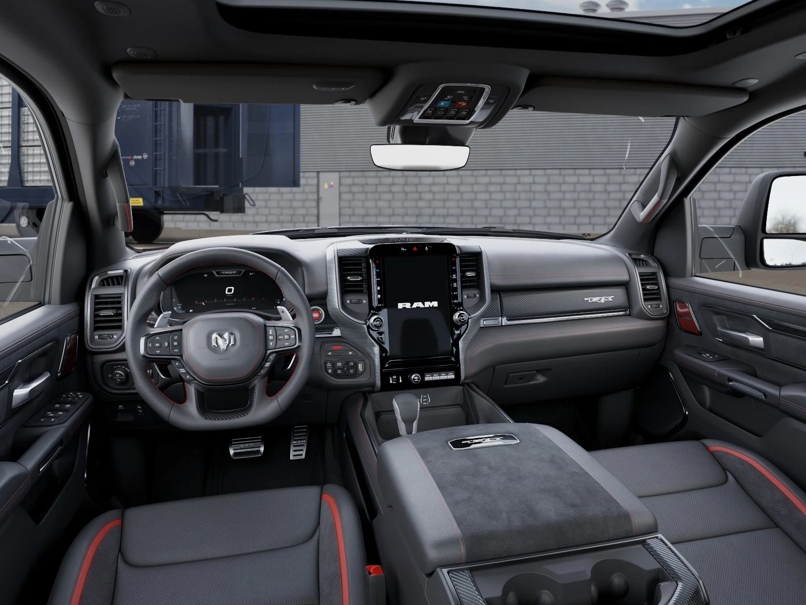 New 2027 Forged Blue Metallic Exterior Paint RAM TRX image 8