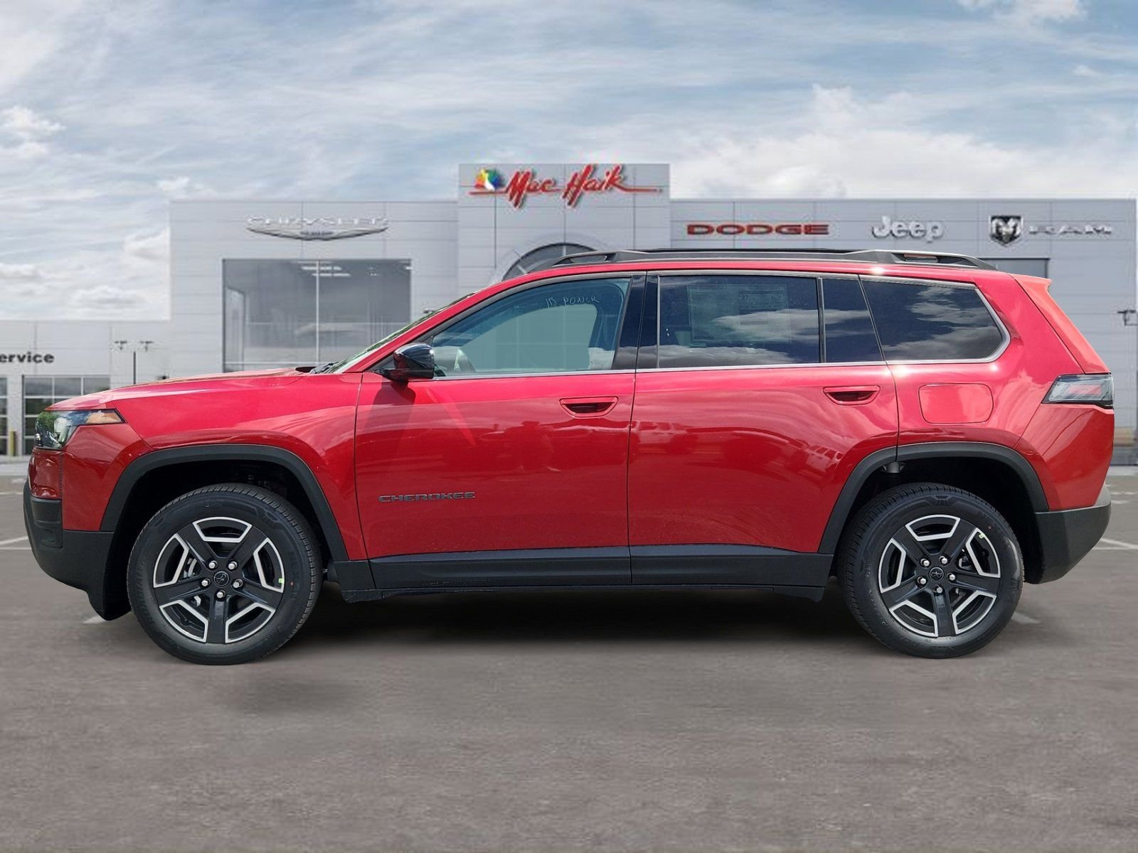 New 2026 Red Hot Pearl-Coat Exterior Paint Jeep Limited image 2