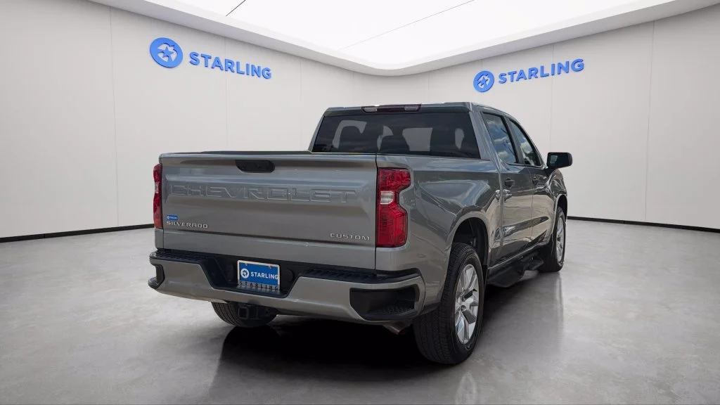 Used 2025 Sterling Gray Metallic Chevrolet Custom image 8