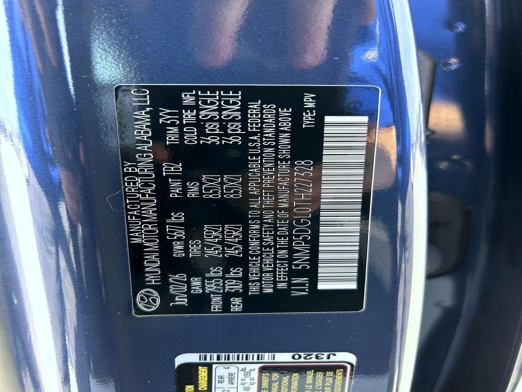 New 2026 Blue Hyundai Calligraphy AWD image 24