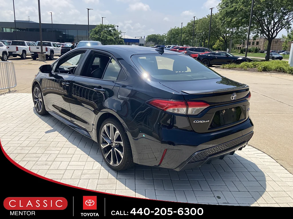 Used 2020 Black Sand Pearl Toyota XSE image 2