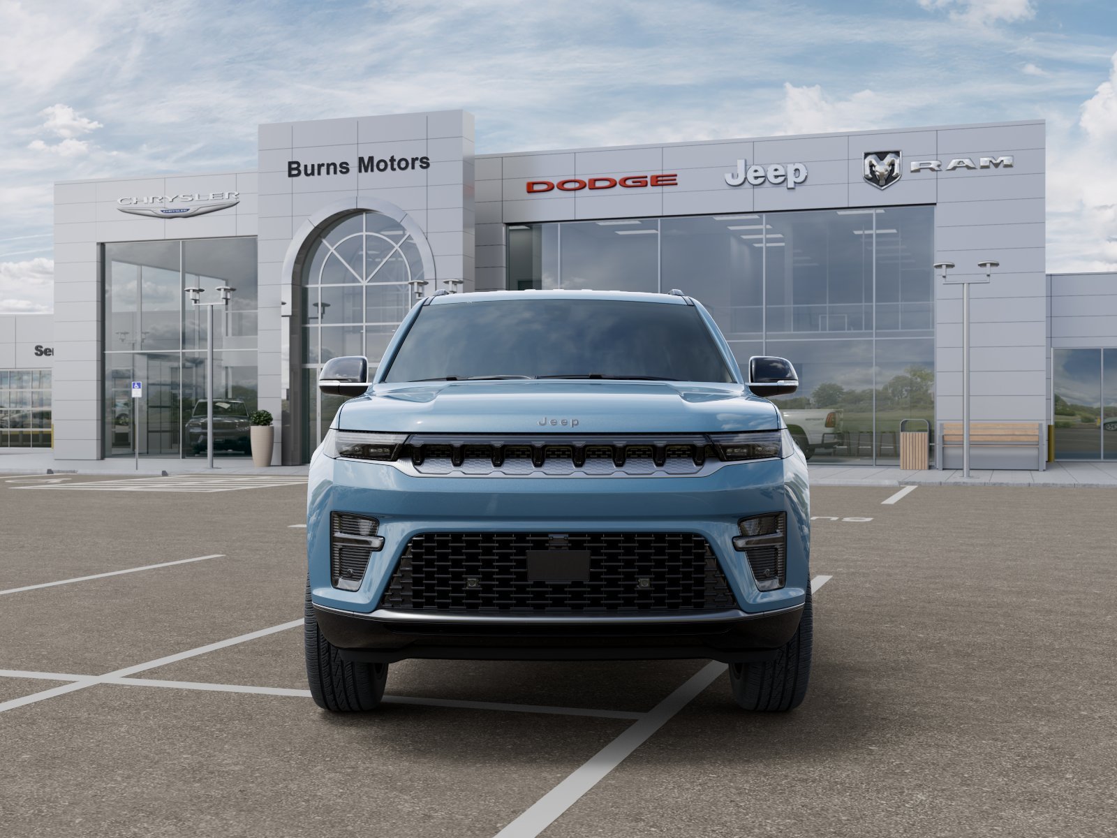 New 2026 Steel Blue Exterior Paint Jeep 4x2 image 32