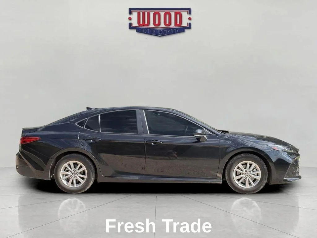 Used 2025 Midnight Black Metallic Toyota LE image 6