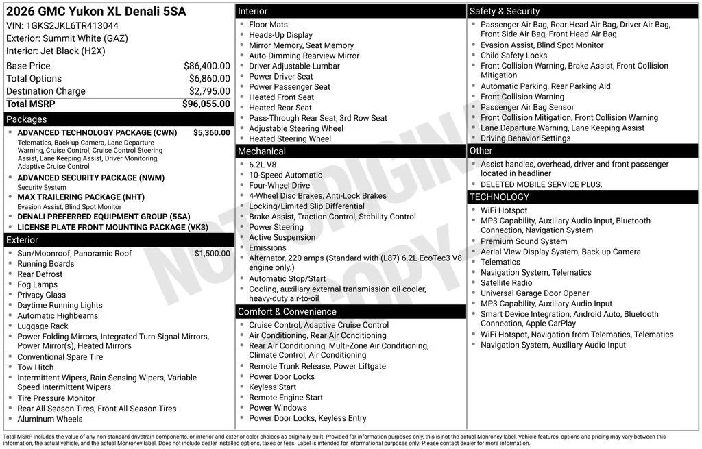 2026 GMC Yukon XL Denali - Photo 27