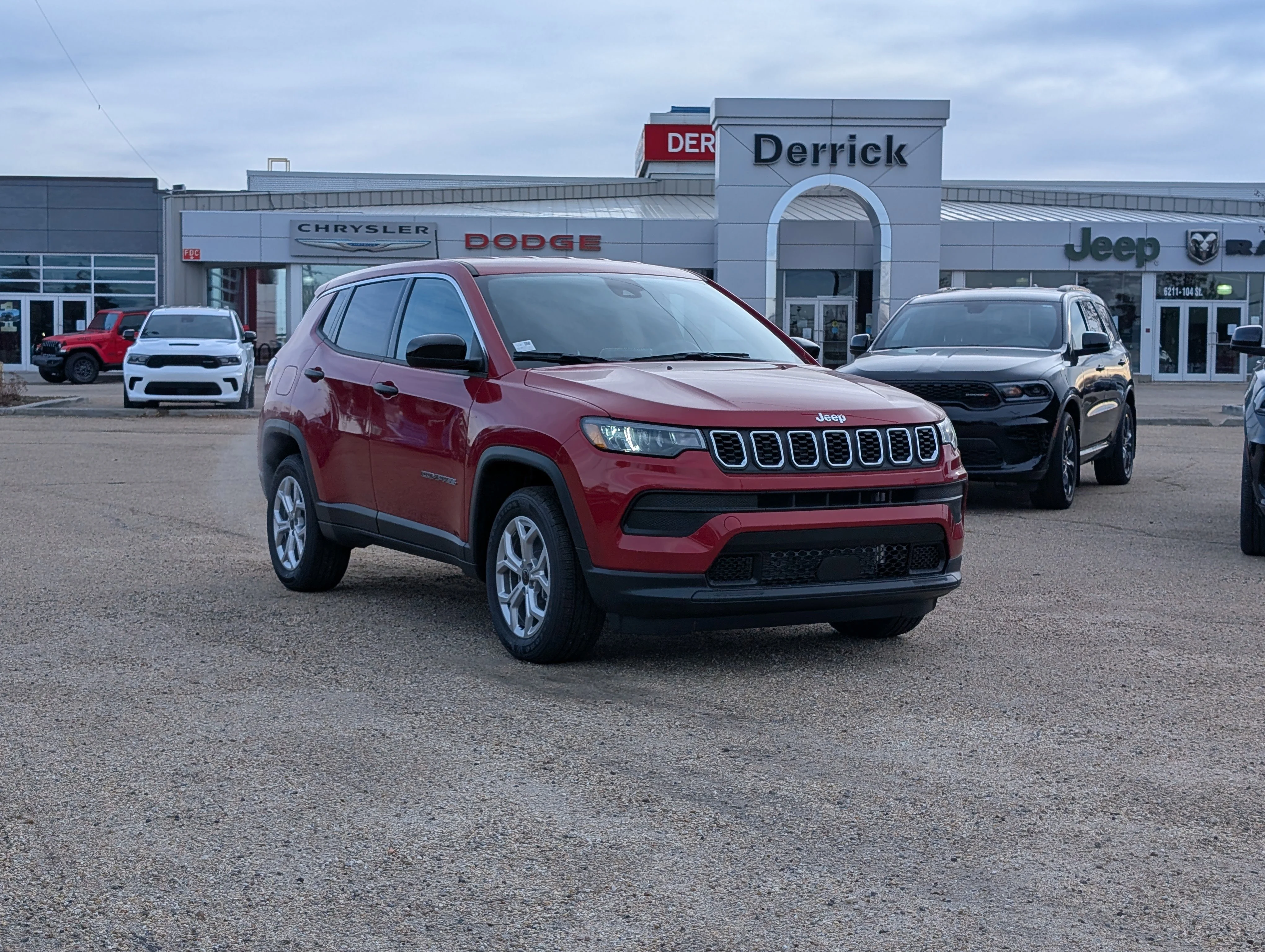 New 2026 Red Hot Pearl Jeep Sport image 9