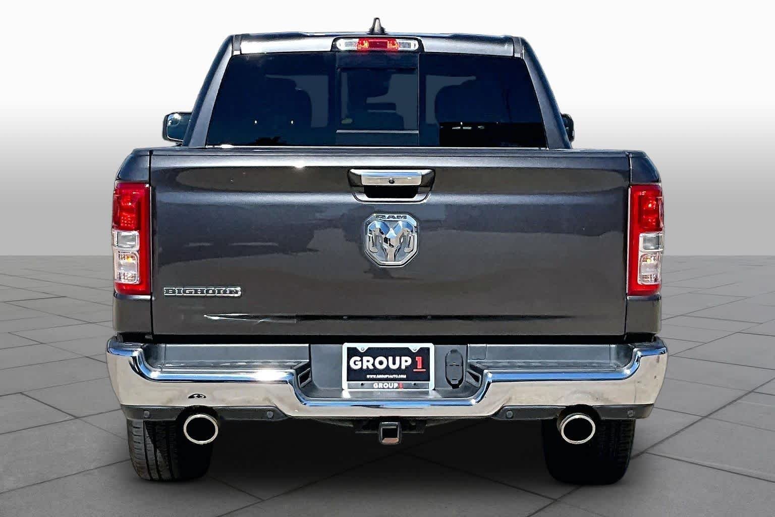 Used 2020 Granite Crystal Metallic Clearcoat Ram Big Horn image 4