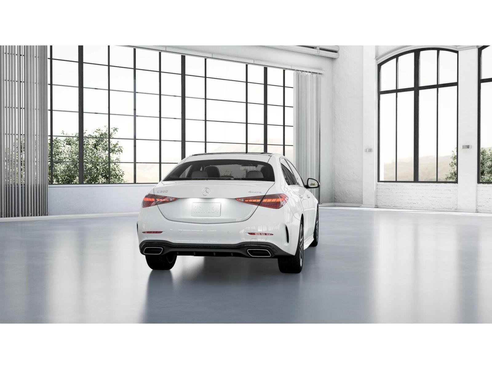 New 2027 Polar White Mercedes-Benz C 300 4MATIC® Sedan image 24