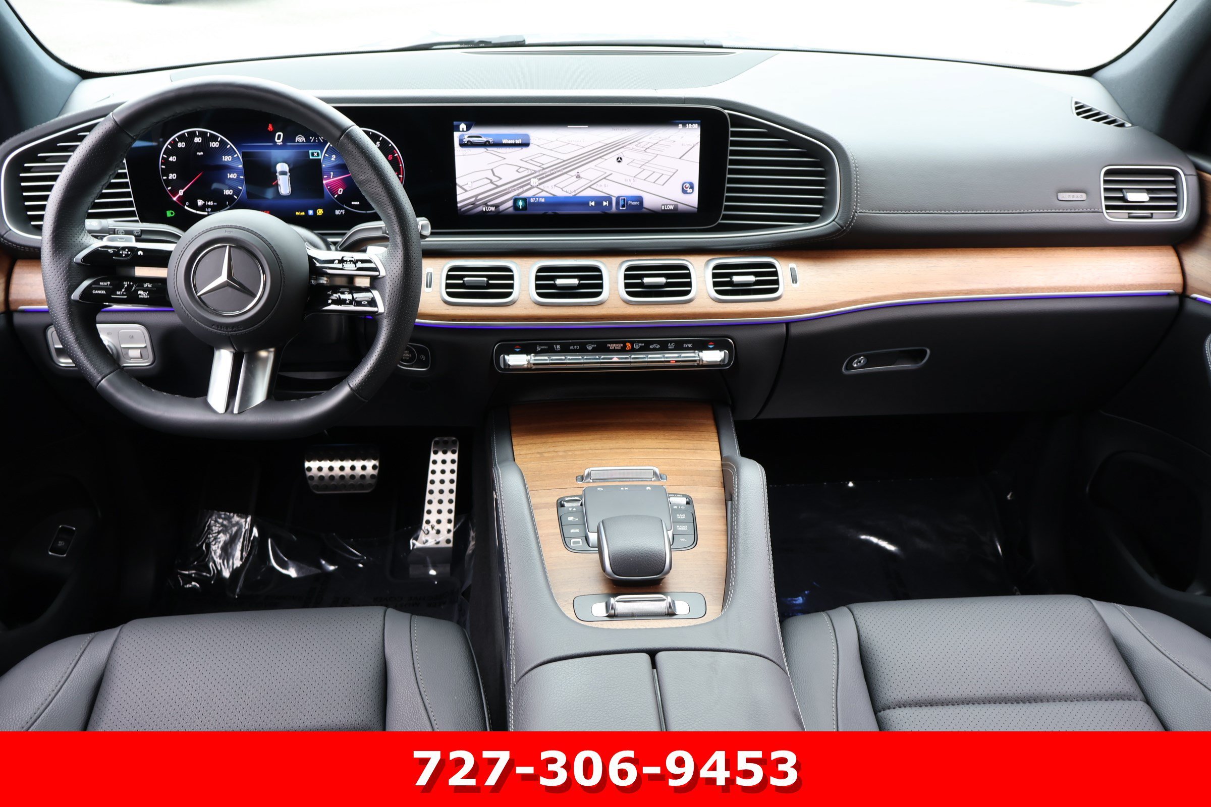 Certified Used 2025 Cirrus Silver Metallic Mercedes-Benz GLS 450 image 20