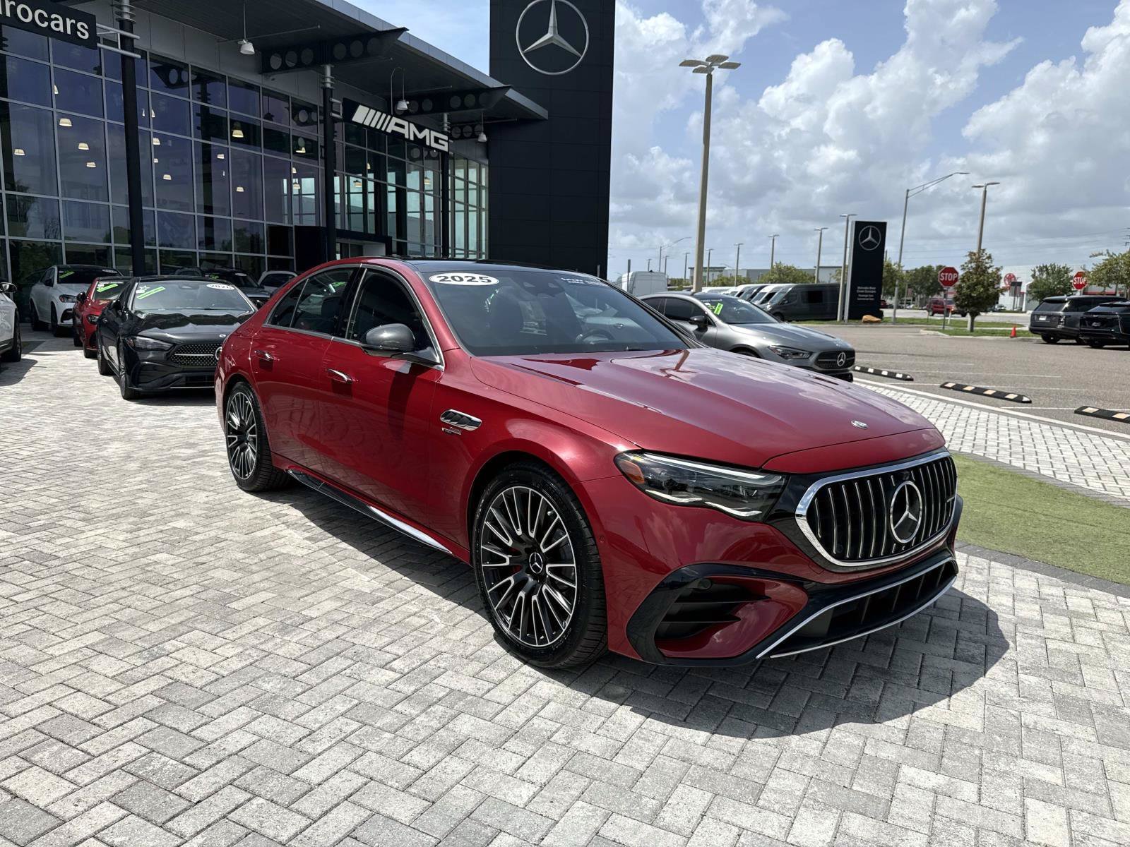 Certified Used 2025 MANUFAKTUR Patagonia Red Mercedes-Benz E 53 AMG® image 7