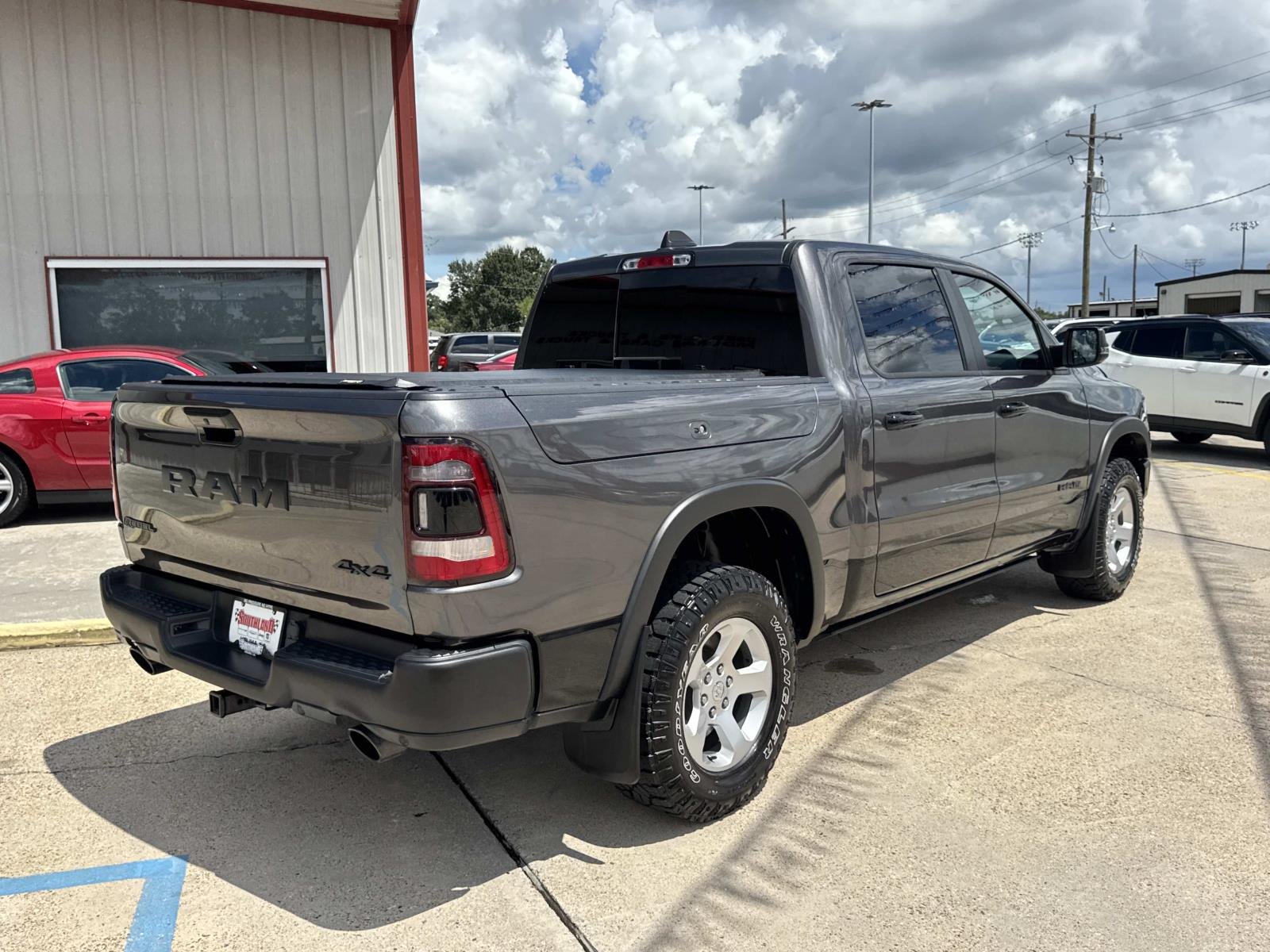 Used 2024 Granite Crystal Metallic Clearcoat Ram Rebel image 7