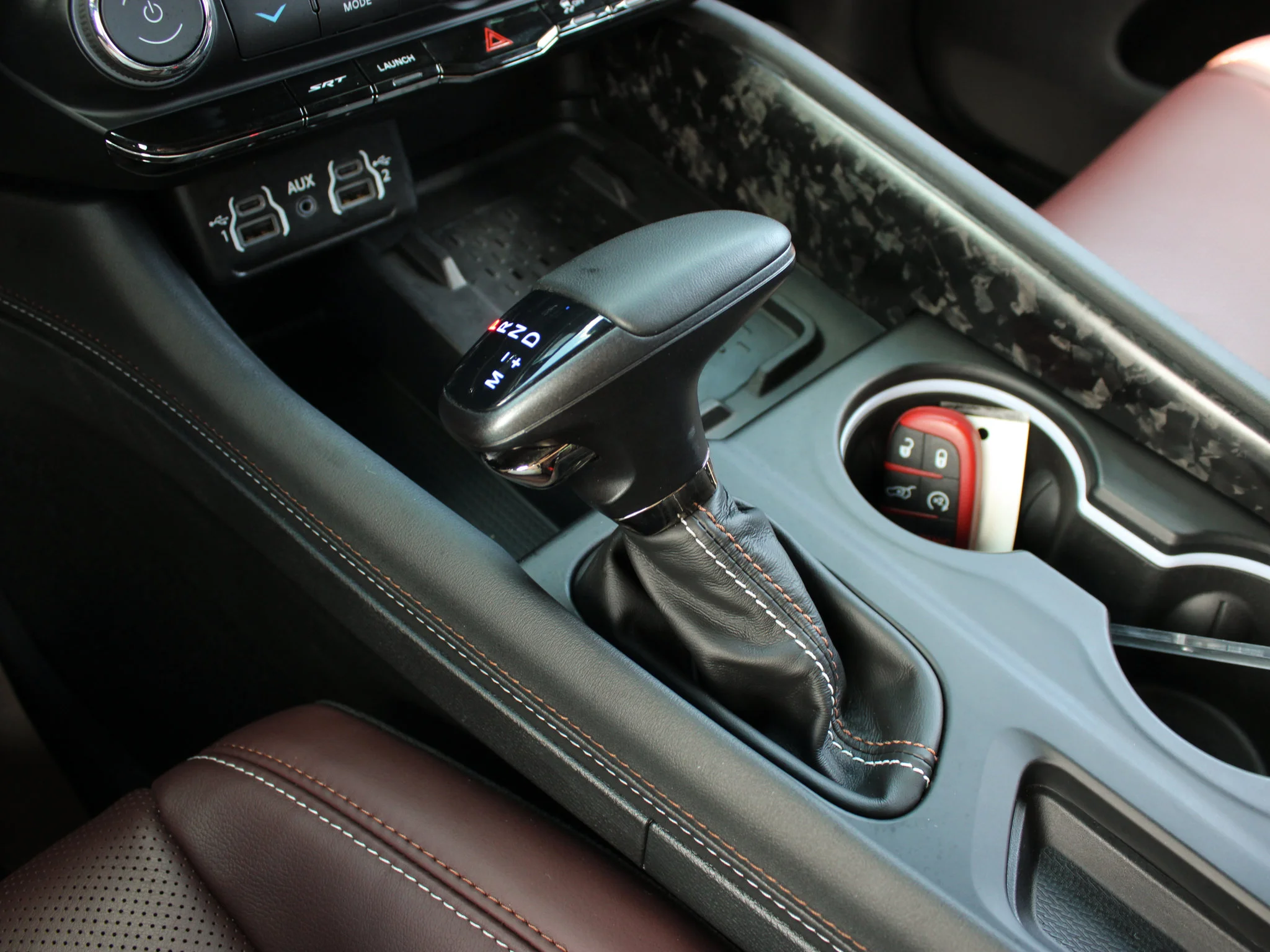 Certified Used 2025 triple nickel Dodge SRT Hellcat Silver Bullet*3M PPF | 710 HP | Apple CarPlay | Adaptive Cruise | Red Leather image 36
