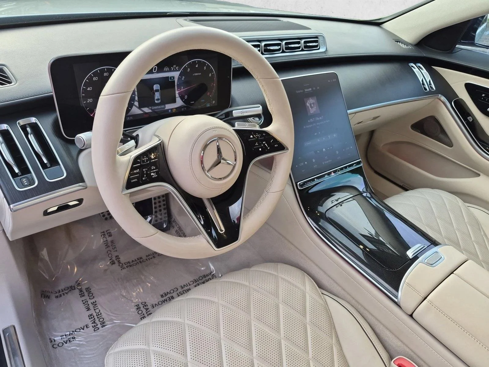 Used 2022 Cirrus Silver Mercedes-Benz S 580 image 10