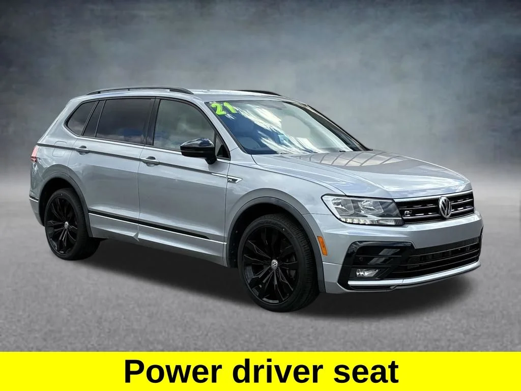 Used 2021 Silver Volkswagen 2.0T SE R-Line Black image 8