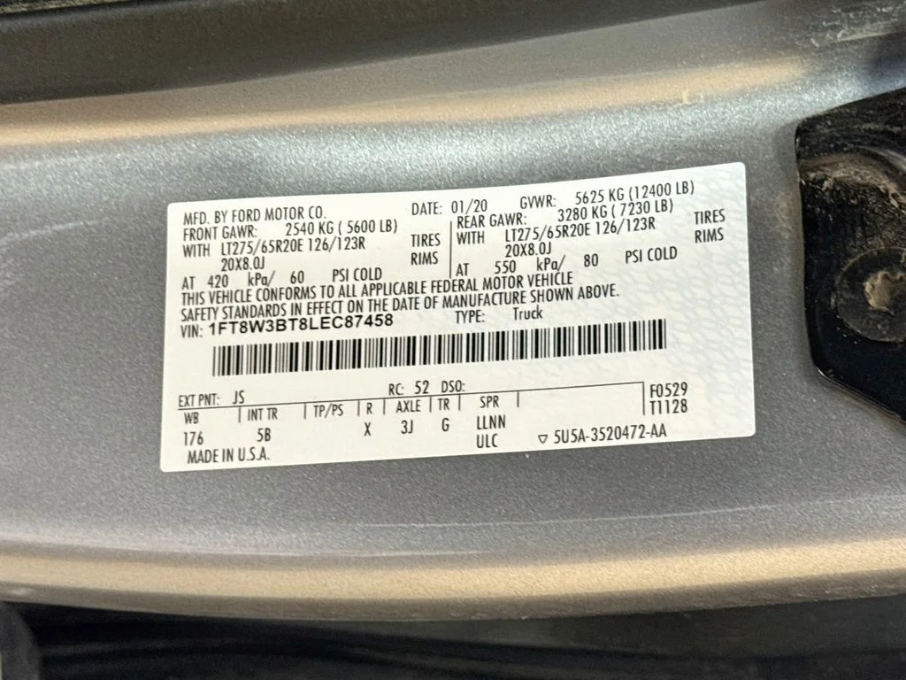 Used 2020 Silver Ford Lariat image 40
