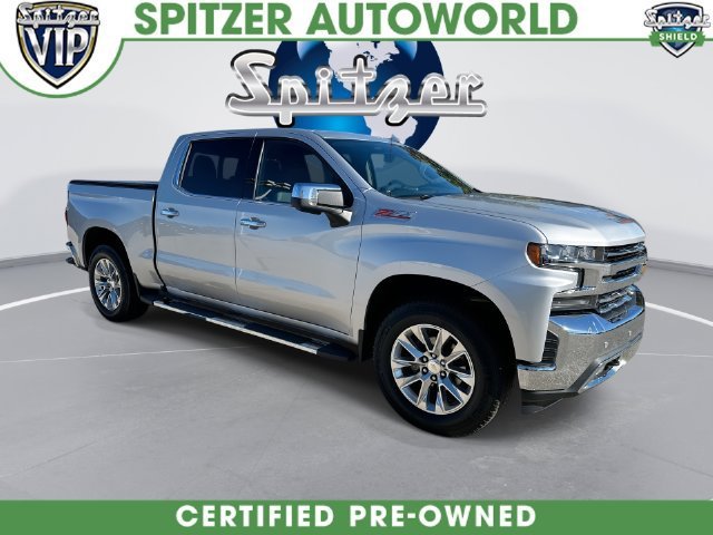 Certified Used 2019 SILVER ICE METALLIC Chevrolet LTZ image 1