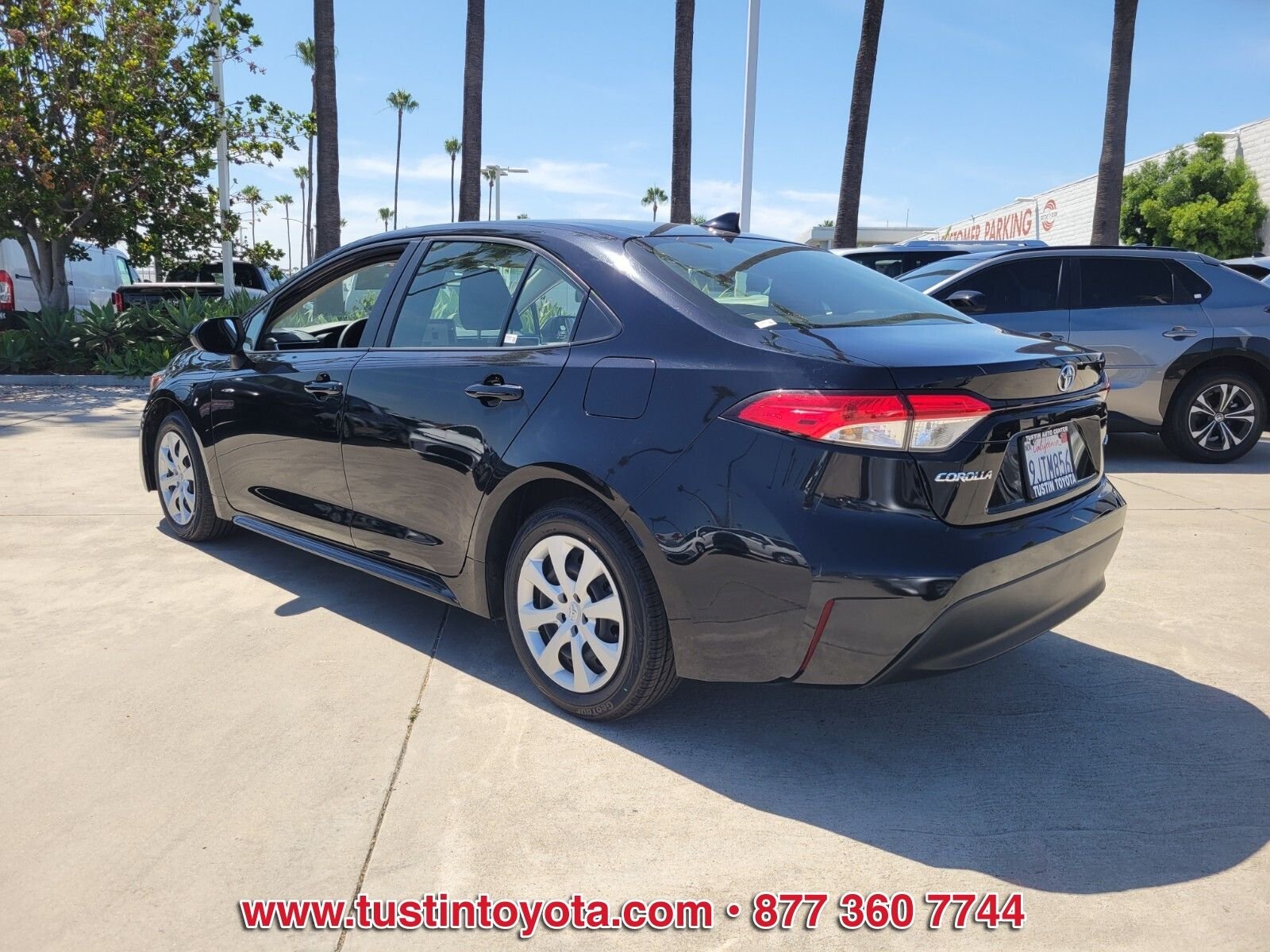 Certified Used 2024 Black Toyota LE image 6