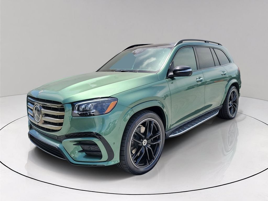 New 2026 MANUFAKTUR Ireland Mid Green Metallic Mercedes-Benz GLS 450 image 3