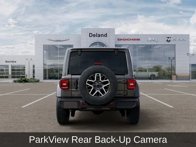 New 2026 Granite Crystal Metallic Clear-Coat Exterior Paint Jeep Sahara image 8