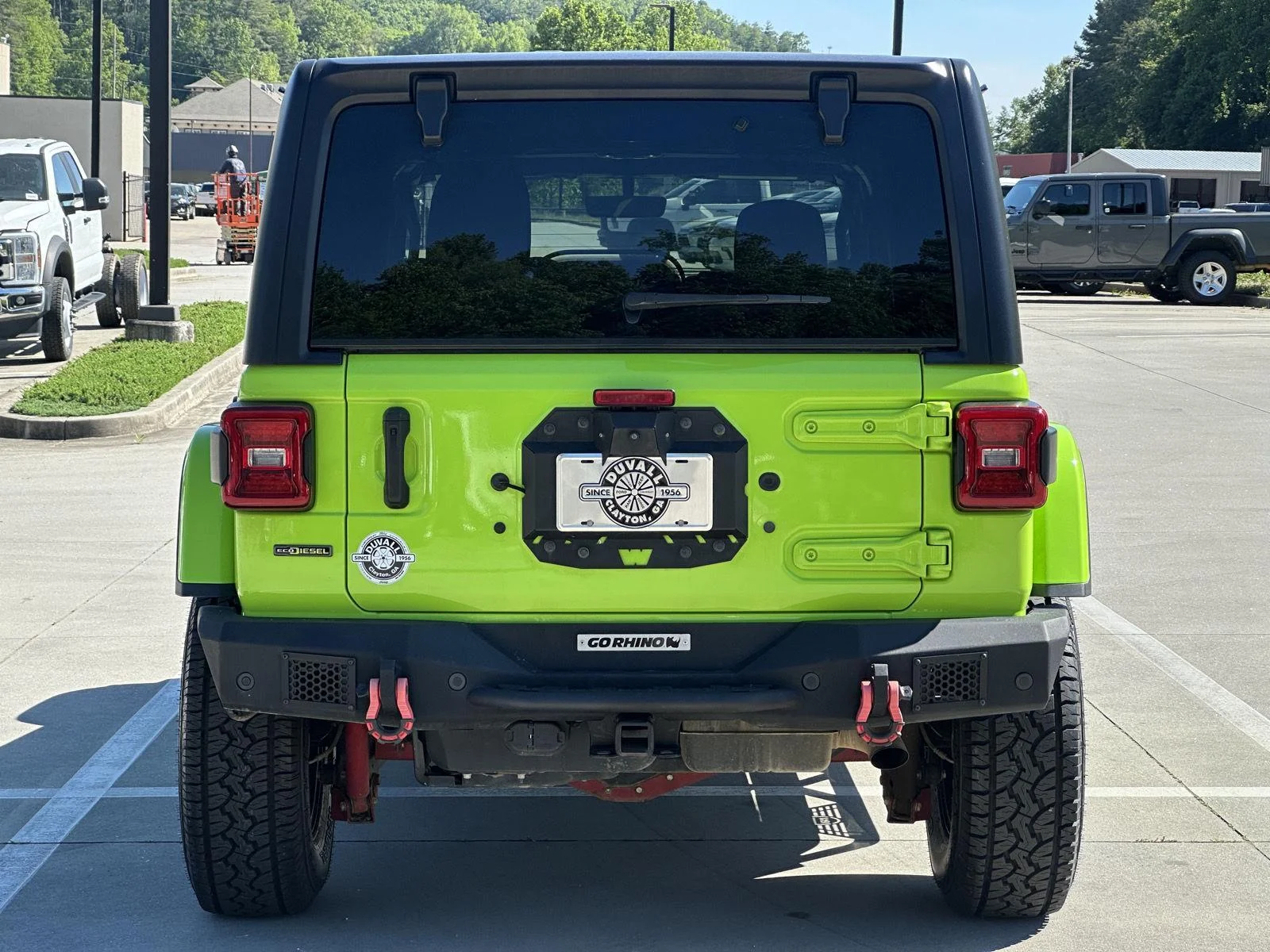 Used 2021 Gecko Clearcoat Jeep Unlimited Rubicon image 6