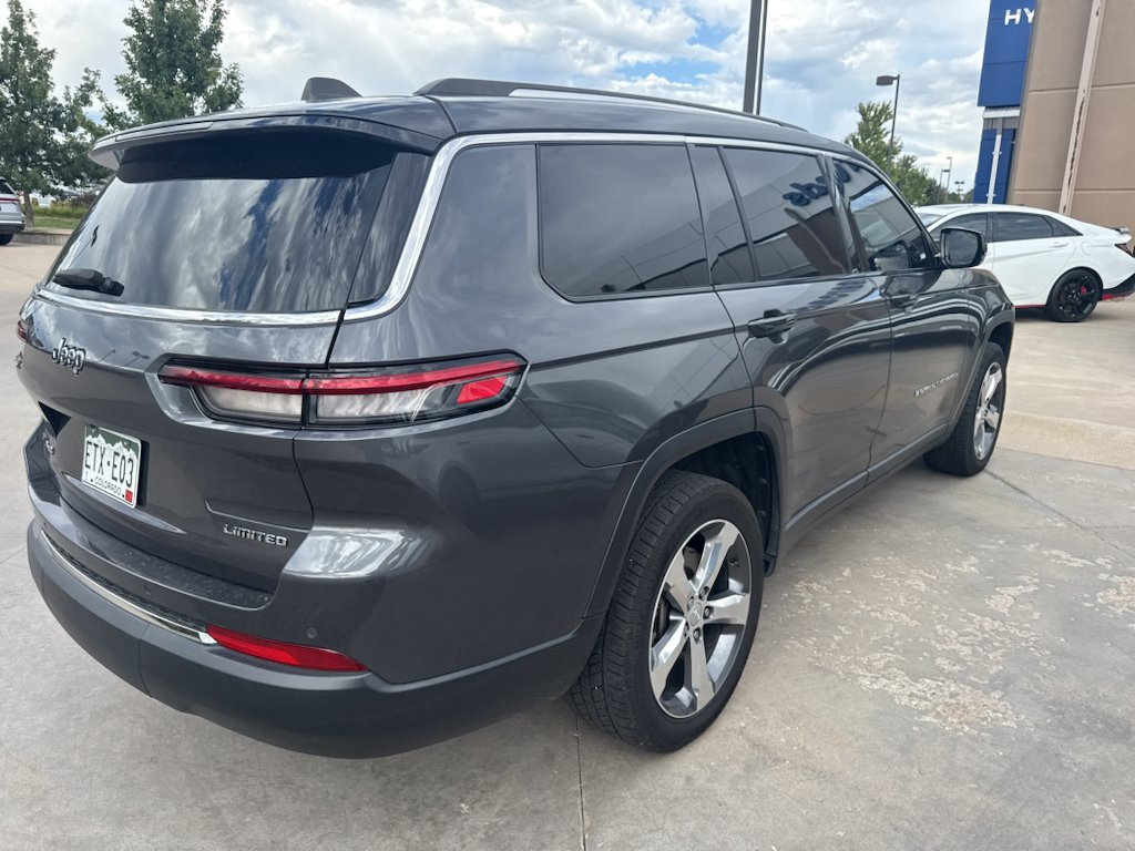 Used 2021 Baltic Gray Metallic Clearcoat Jeep Limited image 5