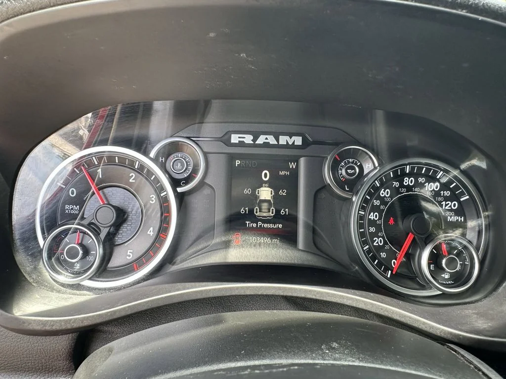 Used 2022 Flame Red Clearcoat Ram Big Horn image 33